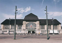 Gute Anbindung Darmstädter Hauptbahnhof